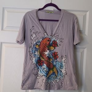 Koi fish Pisces shirt